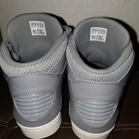 Grey Addidas Hightops - Picture 3 of 6
